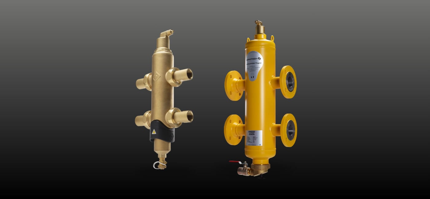 SpiroCross - Hydraulic Deaerator & Dirt separator