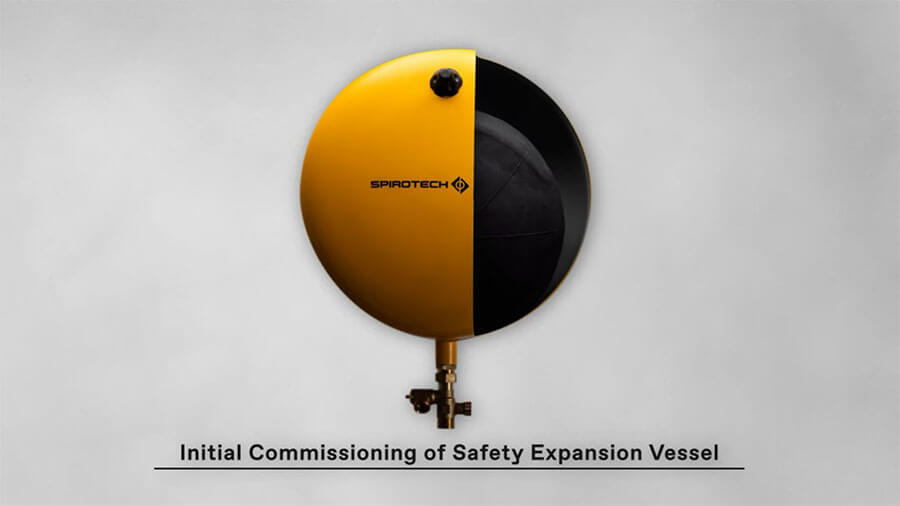 Spirotech: Instruction video commissioning SpiroExpand expansion vessel