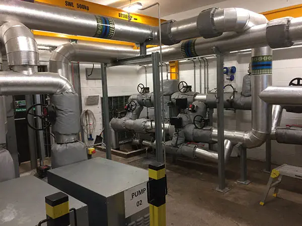 Within the District network are several pumping stations and two core operating systems 