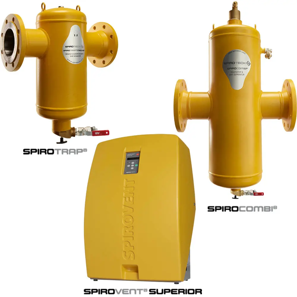 Spirotech products used at the Strathclyde University