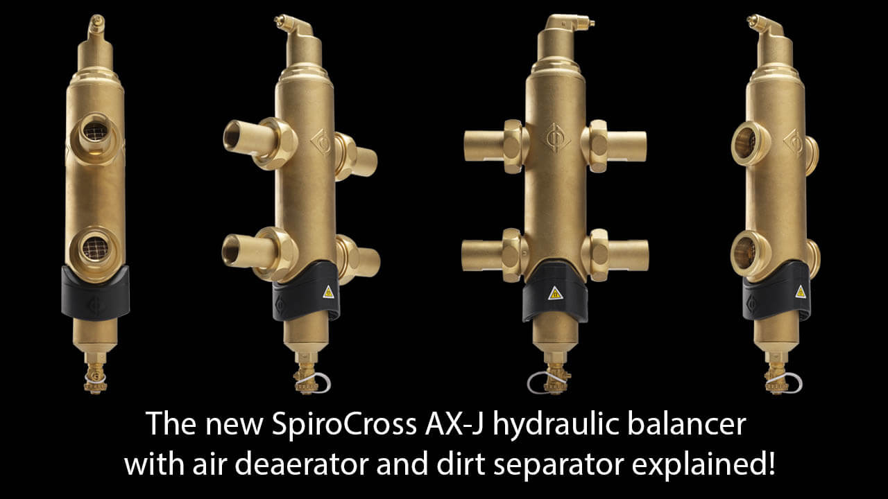 The new Spirotech SpiroCross AX-J - Spirotech