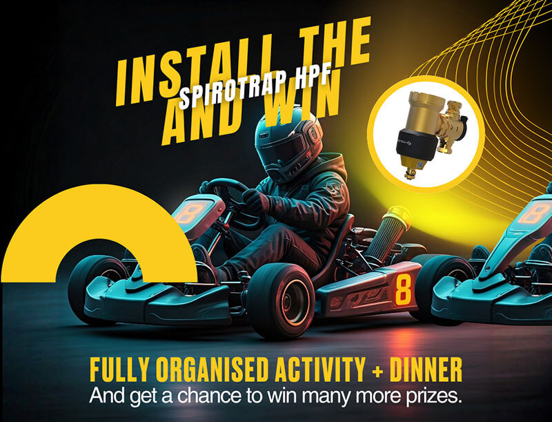 Buy and install the new SpiroTrap HPF now and win great prizes with your team