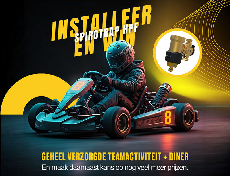 Win great prizes with the Spirotech giveaway, buy the SpiroTrap HPF and win great prizes with your team